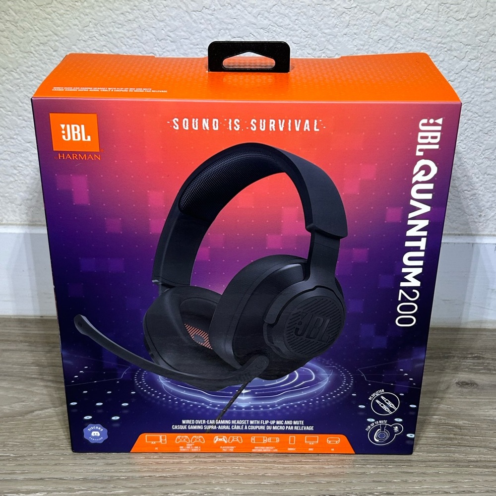 JBL Quantum 200 Wired Gaming Headset